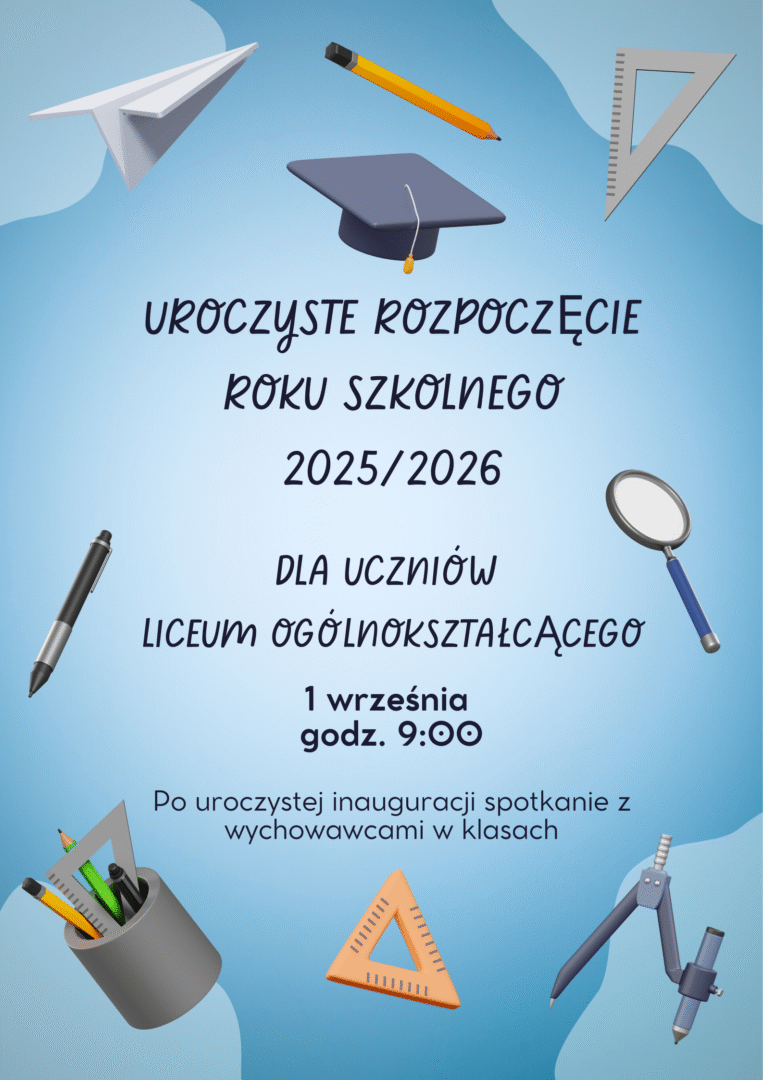 Rozpoczęcie roku szkolnego 2025/2026