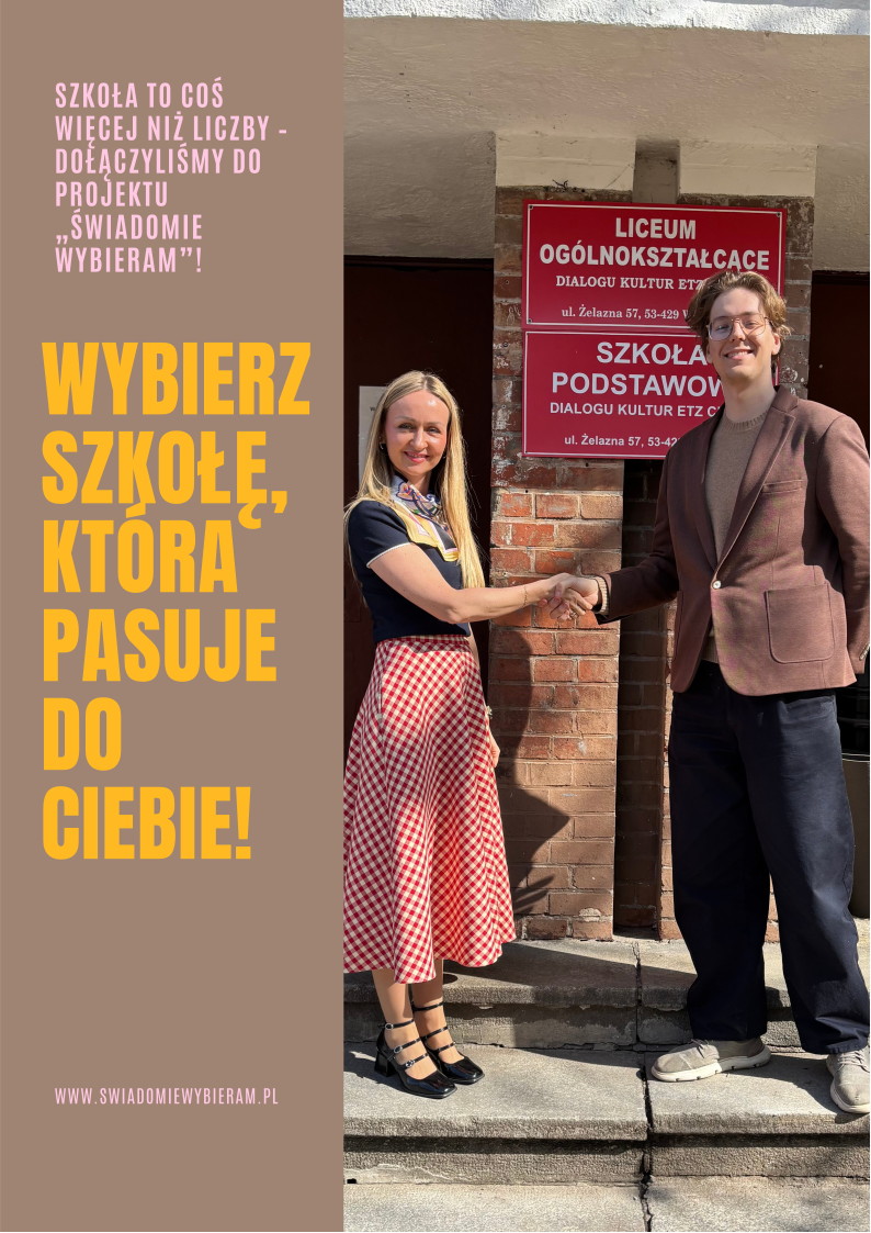 Wybierz szkołę, która pasuje do Ciebie